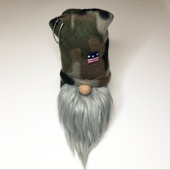 Handmade adorable US military gnome - Picture 3 of 6